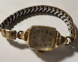 10K GF Elgin Deluxe Women's Wristwatch