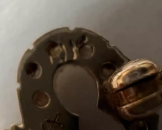 10K Gold Sorority Pin