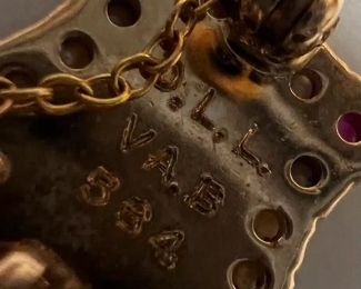 14K Gold Sorority Pin