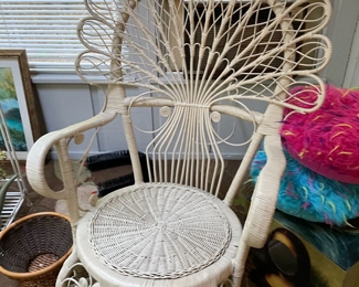 wicker chair