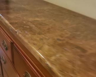 Granite top of chest