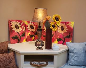 Sunflower paintings