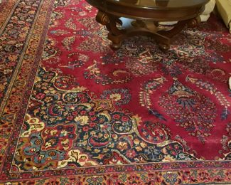 11x13 hand knotted rug 