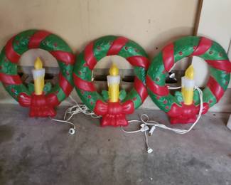 Vintage Wreath blow molds