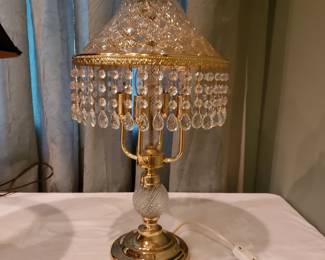 Italian crystal lamp