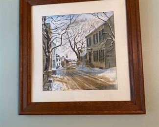 Original watercolor by William Carpenter