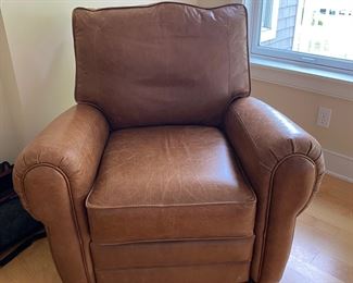 Leather chair by Lane