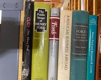 Lots of books on Ford car company