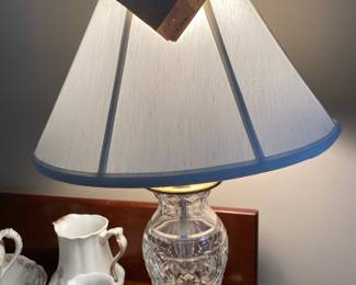Waterford crystal lamp