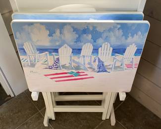 Fun trays with stand