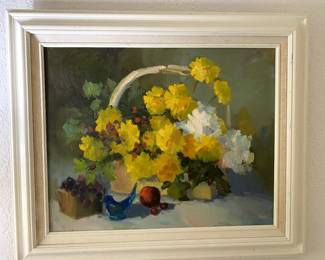 Original oil by B. Ruthven