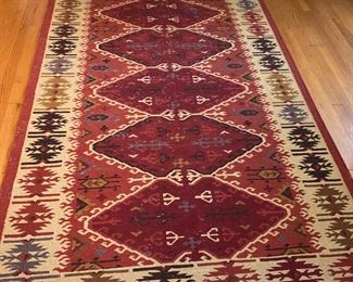 Nice oriental rug.