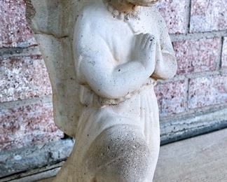 Praying Angel Cement Sculpture
