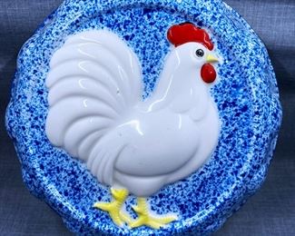White Rooster Gelatin Mold