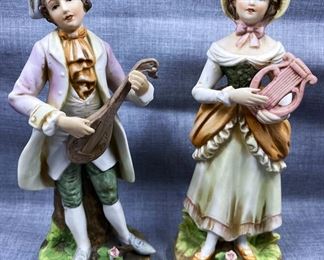 Homco Rococo Couple Figurines