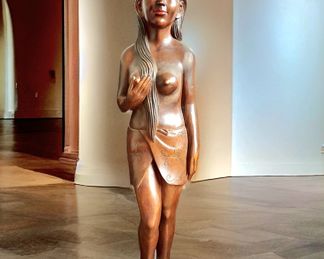 Guatemalan Mahogany 42" Woman $145 or bid #4