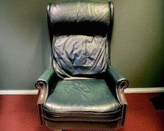 Leather Executive Desk Chair $149 or bid #23