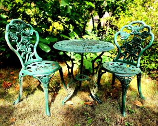 Cast Iron Cafe' Set $95 or bid #25