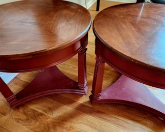 Pair NeoClassical End Tables $90 or bid #29