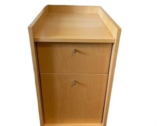 $100 USD     Light Wood 2 Drawer File Cabinet with Lip JV189-8      Description:  Very stylish 2 drawer filing cabinet. See our matching desk

Dimensions: 15.5 x 23 x 27"H

Condition: Very good condition

Local pick up Chevy Chase MD.  Elevator access.  Contact us for shipper suggestions.      https://goodbyhello.com/products/light-wood-file-cabinet-with-lip-jv189-8?_pos=4&_sid=efed4c943&_ss=r