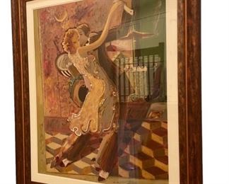 $425 USD      Tango IIi by Sabzi Limited Edition Hand Signed Giclee on Paper MA133-55    Description: Gorgeous Limited Edition Original Hand Signed Giclee On Paper By Sabzi Titled “tango II". This Piece Is Hand Signed By The Artist. Numbered From An Edition Of 100.  In Mint Condition! Magnificent Colors!

Condition: Excellent condition

Dimensions: 34 x 45 (image)

Local pick up Bethesda, MD.  Contact us for shipper suggestions.      https://goodbyhello.com/products/dancing-sa-321?_pos=1&_sid=63f88220f&_ss=r