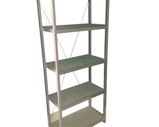 $150 USD      Metal Open Contemporary Book Shelf SB183-45    Description: Industrial look.  Open and sturdy.  

Dimensions: 24 x 11.5 x 59.5

Condition: Very good condition

Local pick up Chevy Chase, MD.  Located on second floor.  Contact us for shipper suggestions.      https://goodbyhello.com/products/metal-book-shelf-sb183-45?_pos=3&_sid=e709a2c06&_ss=r