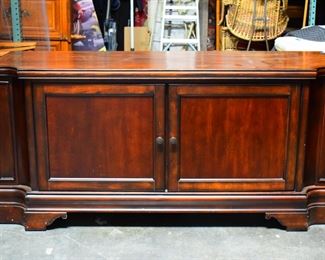 Mahogany Cherry Entertainment Center