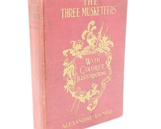 "The Three Musketeers" by Alexandre Dumas Illustrated Book