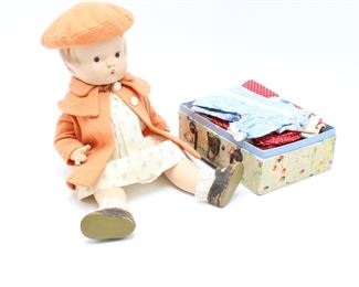 Effanbee Patsy Doll & Doll Clothes (circa 1930s)