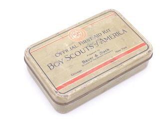 Vintage Boy Scouts of America Official First Aid Kit