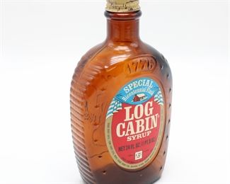 Log Cabin Syrup 1776 Special Bicentennial Flask