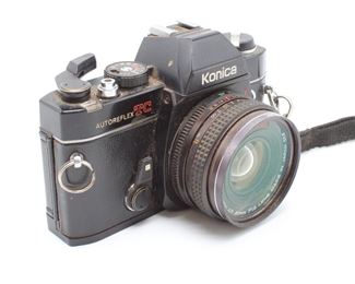 Konica Autoreflex TC Camera w/Case