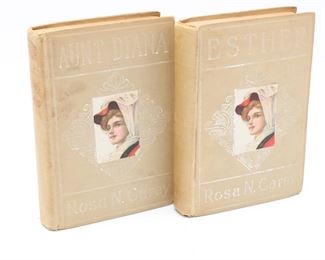"Aunt Diana" and "Esther" by Rosa N. Carey Antique Books

