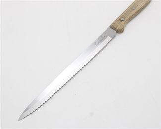 Pierre Santini Stainless Steel Serrated Knife