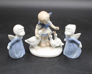 Small Ceramic Figurines (Set of 3)