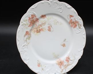 Haviland & Co Limoges Floral Plate