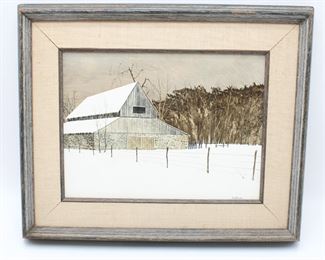 Framed Signed Original Painting by Rod Newhall
