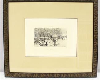 "La Madeleine" by F. Gusto Framed Print