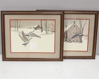 "Northern Landing" by Henderson 2-Piece Framed Prints