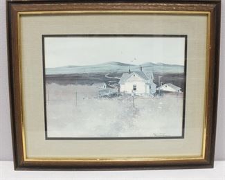 "Finally, The Sun" by Frank M. Hamilton Framed Print
