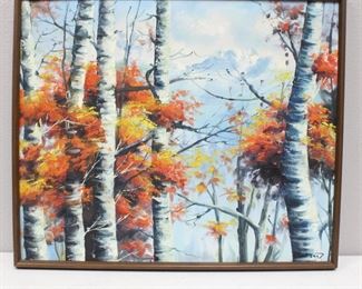 Signed Original Oil Painting on Canvas by Jackison