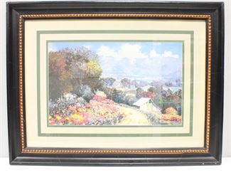 "Land Bountiful" by Kent Wallis Framed Print