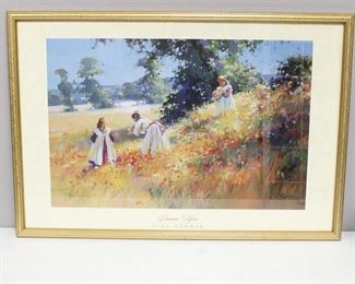 "High Summer" by Diane Flynn Framed Print