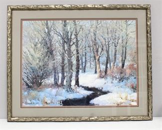 Extra Large Framed Kent Wallis Print
