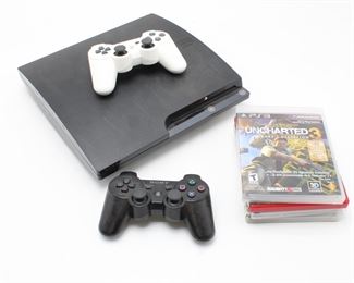 Sony PlayStation 3 Console, Controllers & Games