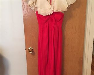 Oscar de la Renta dress.