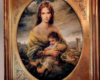 "Vinciata" Young Mother of Tuscany Artwork!