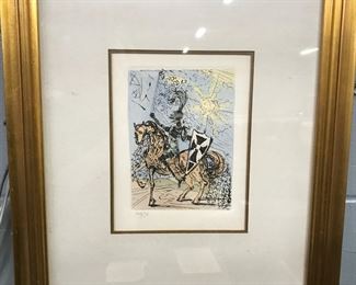 Salvador Dali Artwork Orlando