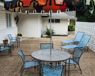 Sunmaster Unbrella and Brown & Jordan