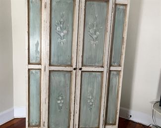 Handpainted armoire